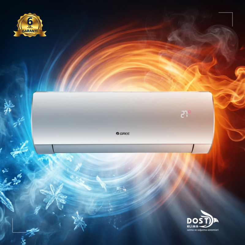 Fairy Inverter Duvar Tipi Split Klima R32 9000 BTU/h (Beyaz)