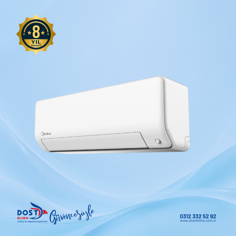24000 BTU Midea ALL EASY PRO DUVAR TİPİ KLİMA (5 metreye kadar bakır borulu montaj dahil)
