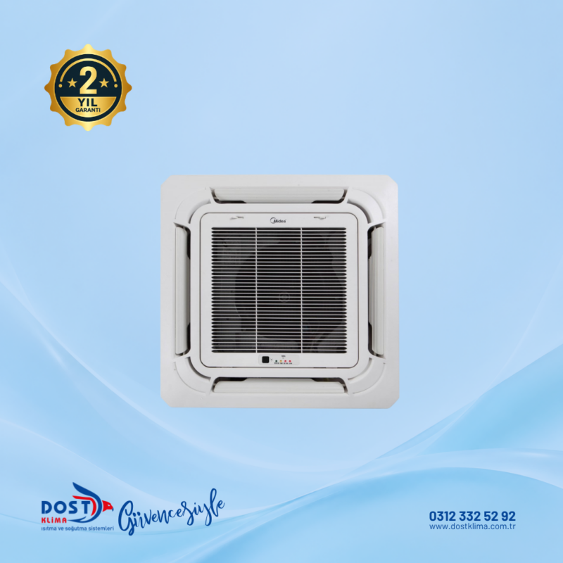 Midea Kaset Tipi Klima MCA3U-12HRFNX(GA)/ MOX230-12HFN8-Q(GA) 12000 BTU