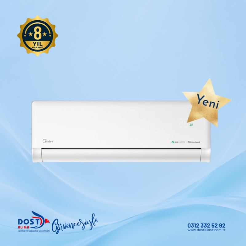 Midea Solstice White 18000 BTU Duvar Tipi Klima