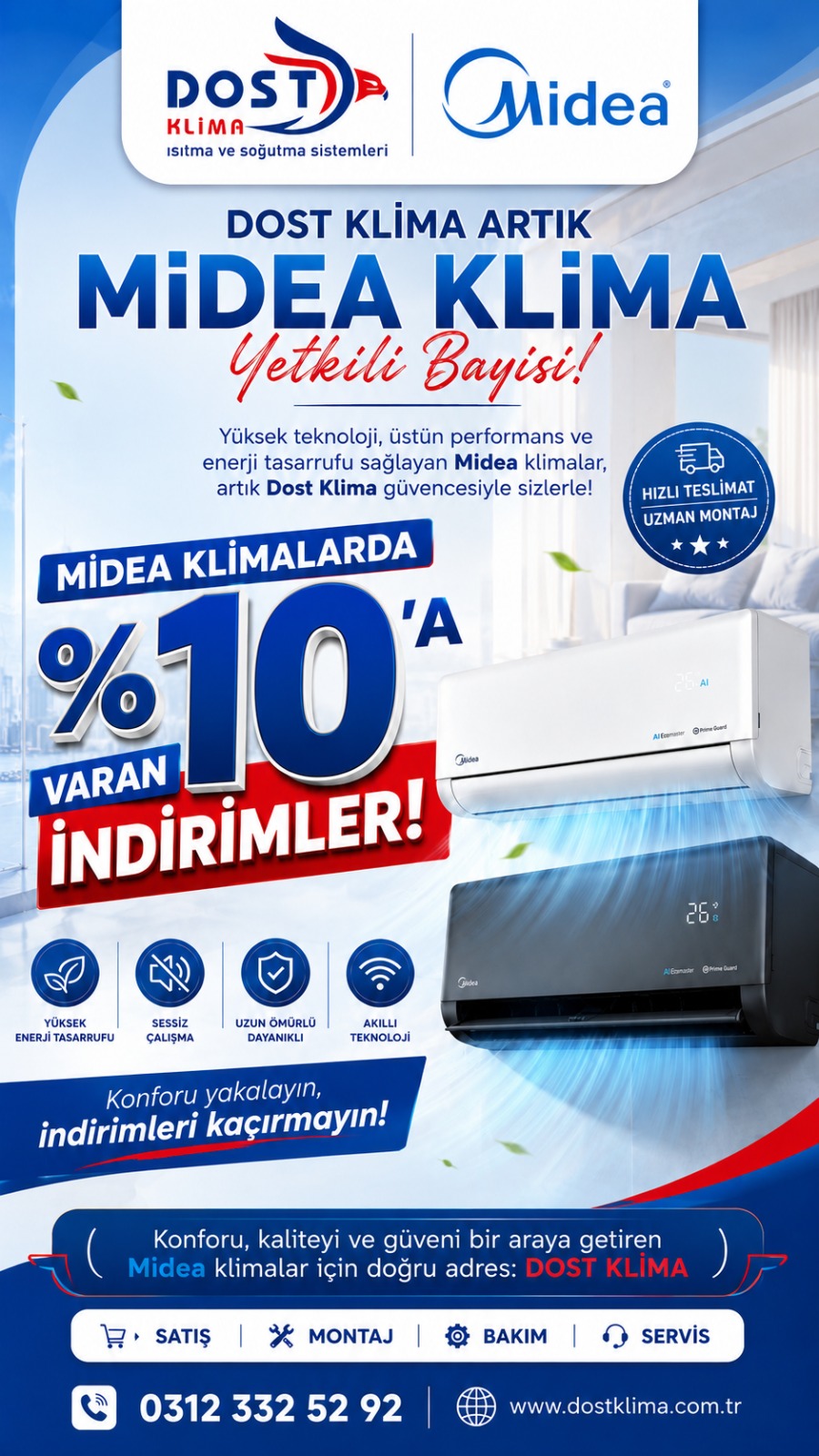 Dost Klima Bakım Modu Mobil