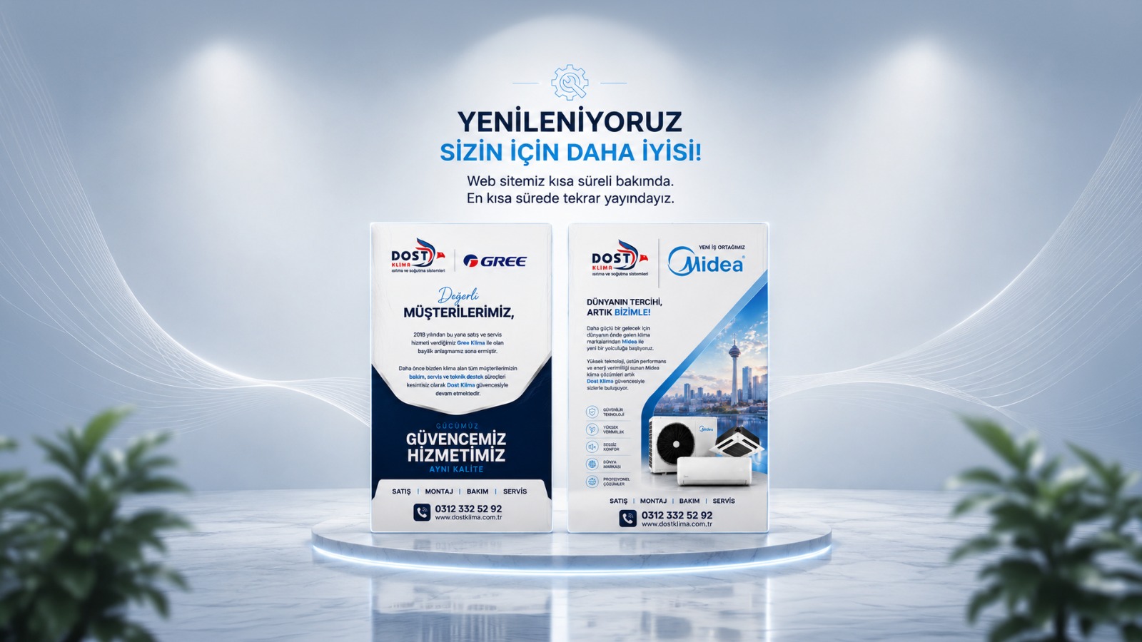 Dost Klima Bakım Modu Masaüstü