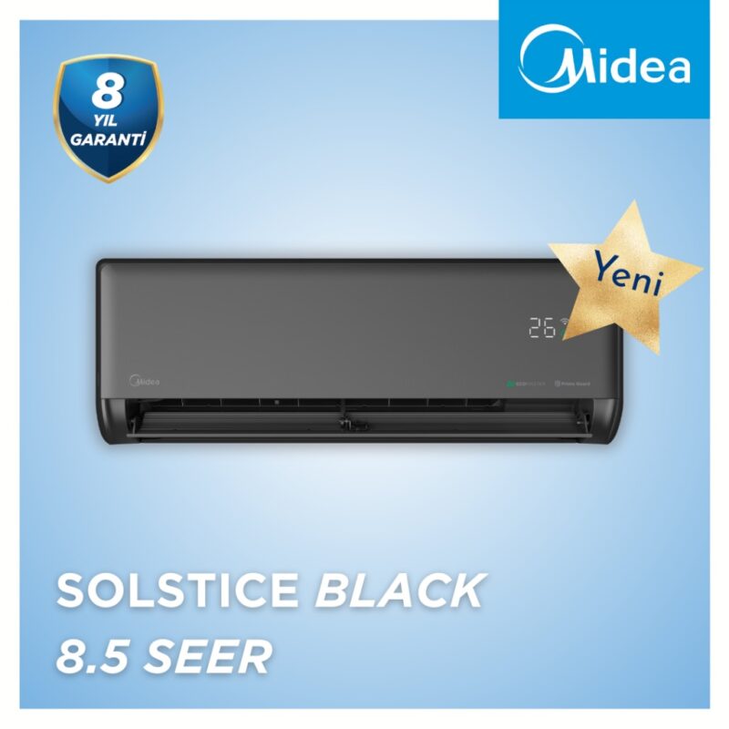 Midea Solstice BLACK 12000 BTU Duvar Tipi Klima